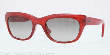 Vogue Zonnebril VO2775S Opal red grey gradient