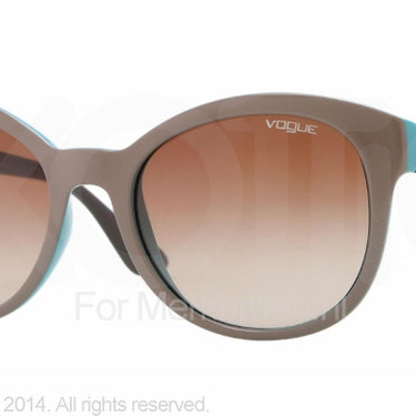 Vogue Zonnebril VO2795S Top beige/turquoise brown gradient