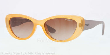 Vogue Zonnebril VO2817S Matte yellow brown gradient
