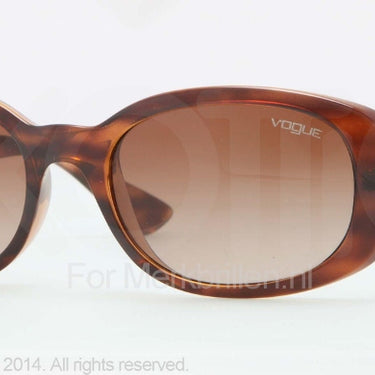Vogue Zonnebril VO2820SB Striped havana brown gradient