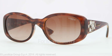 Vogue Zonnebril VO2820SB Striped havana brown gradient