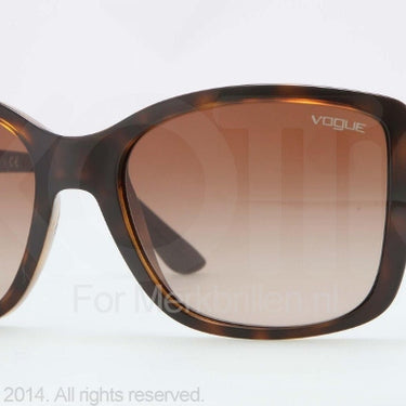 Vogue Zonnebril VO2832SB Dark havana brown gradient