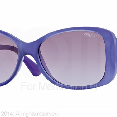 Vogue Zonnebril VO2843S Top crystal metallized v violet gradient