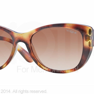 Vogue Zonnebril VO2844S Light havana brown gradient