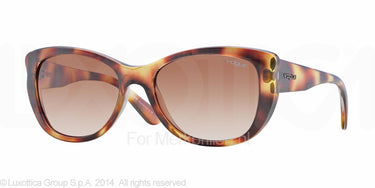 Vogue Zonnebril VO2844S Light havana brown gradient