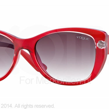 Vogue Zonnebril VO2844S Top crystal metallized r pink gradient