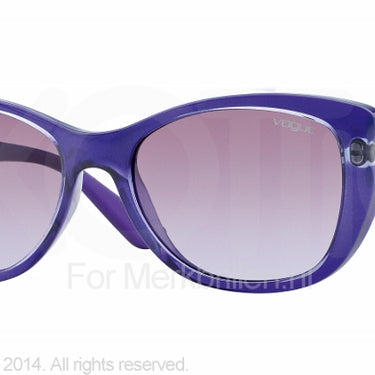 Vogue Zonnebril VO2844S Top crystal metallized v violet gradient