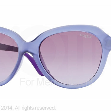 Vogue Zonnebril VO2845S Matte violet transp violet gradient
