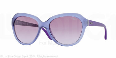 Vogue Zonnebril VO2845S Matte violet transp violet gradient
