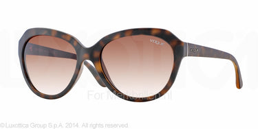 Vogue Zonnebril VO2845S Matte dark havana brown gradient