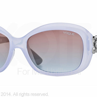 Vogue Zonnebril VO2846SB Azure blue gradient