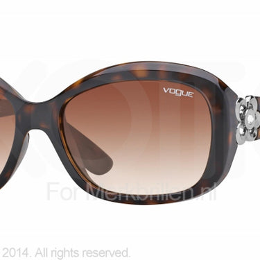 Vogue Zonnebril VO2846SB Dark havana brown gradient