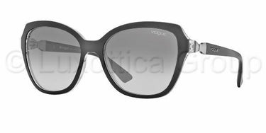 Vogue zonnebril zwart transparant VO2891S W82711