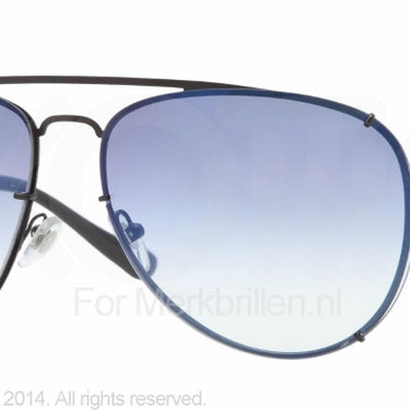 Vogue Zonnebril VO3826S Zwart-Blauw