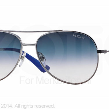Vogue Zonnebril VO3846S Gunmetal gray gradient