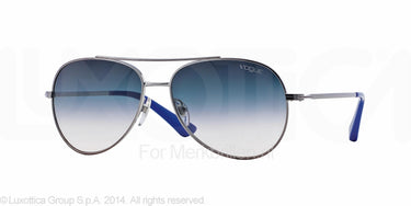 Vogue Zonnebril VO3846S Gunmetal gray gradient