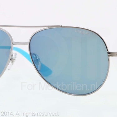 Vogue Zonnebril VO3846S Gunmetal mirror blue
