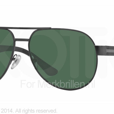 Vogue Zonnebril VO3877S Matte black gray green