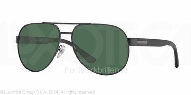 Vogue Zonnebril VO3877S Matte black gray green