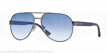 Vogue Zonnebril VO3877S Matte gunmetal blue gradient mirror blue