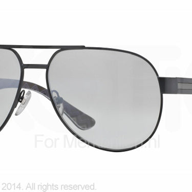 Vogue Zonnebril VO3877S Matte dark grey gray mirror silver