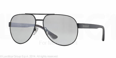 Vogue Zonnebril VO3877S Matte dark grey gray mirror silver