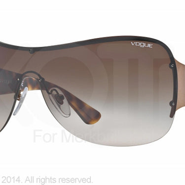 Vogue Zonnebril VO3878SB Dark brown brown gradient