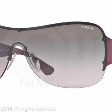 Vogue Zonnebril VO3878SB Dark bordeaux violet gradient