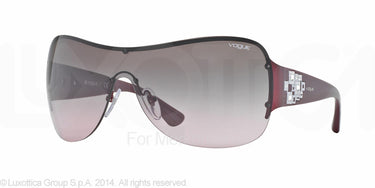 Vogue Zonnebril VO3878SB Dark bordeaux violet gradient