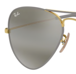 Ray-Ban Aviator RB3025 9154AH set reserve glazen