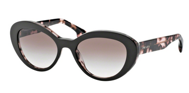 Prada Zonnebril PR 15QS ROL0A6 Top Brown Pink Havana