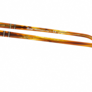 Persol Zonnebril PO3007S 105056 Striped Brown Yellow