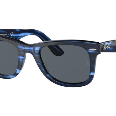 Ray-Ban Wayfarer RB2140 1361R5 Blauw gestreept