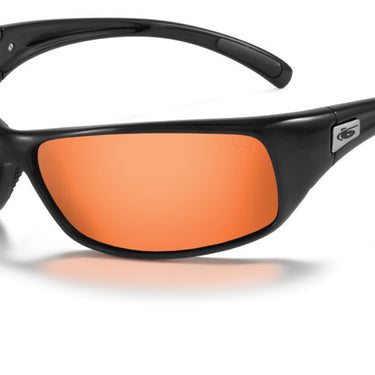 Bollé  Recoil 11054 11054 Shiny Black-Amber met  goud spiegeling