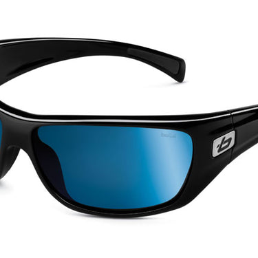 Bollé  Cobra 11324 11324 Shiny Black-Grijs met blauw spiegeling