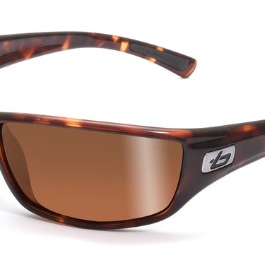 Bollé  Python 11332  Dark Tortoise-Amber met  goud spiegeling