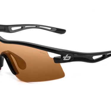 Bollé  Vortex 11412  Shiny Black-Amber - Donker Bruin