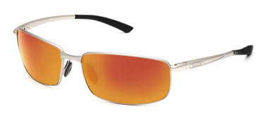 Bollé  Benton  11567 11567 Satin Silver-Grijs met rood spiegeling