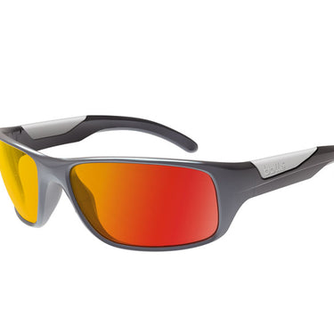 Bollé  Vibe 11652  Shiny Anthracite-Grijs met rood spiegeling