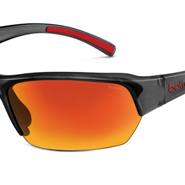 Bollé  Ransom  11696 11696 Satin Crystal Grey-Grijs met rood spiegeling