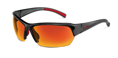 Bollé  Ransom  11696 11696 Satin Crystal Grey-Grijs met rood spiegeling
