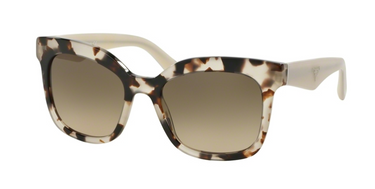 Prada zonnebril PR 24QS UAO3D0 Spotted Opal Brown