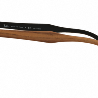 Ray-Ban Clubmaster RB3016M 118158 Walnut Rubber Black