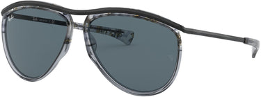 Ray-Ban Aviator Olympian RB2219 128802 Gradient Havana Blue