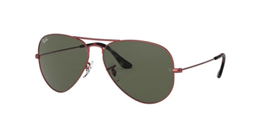 Ray-Ban Aviator Classic RB3025 918831 Sand Transparent Red