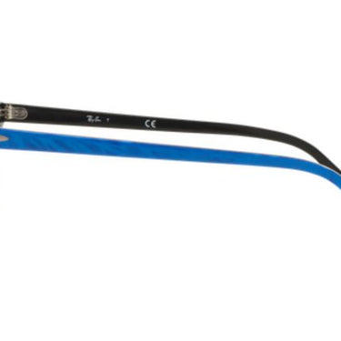 Ray-Ban Clubround RB4246 984/30 Top Wrinkled Blue On Black