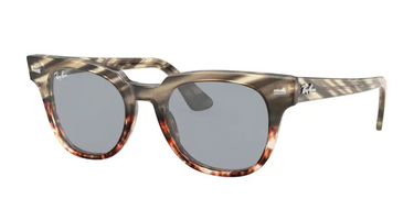 Ray-Ban Meteor Striped Havana RB2168 1254Y5 Grey Gradient