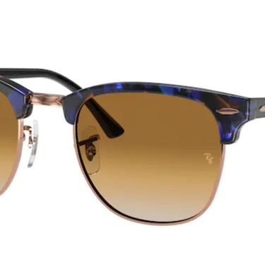 Ray-Ban Clubmaster Fleck RB3016 125651 Spotted Brown/Blue