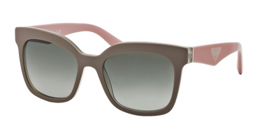 Prada zonnebril PR 24QS TFT4M1 Beige Opal Beige