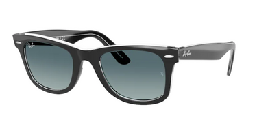 Ray-Ban Wayfarer RB2140 12943M Black on Transparent